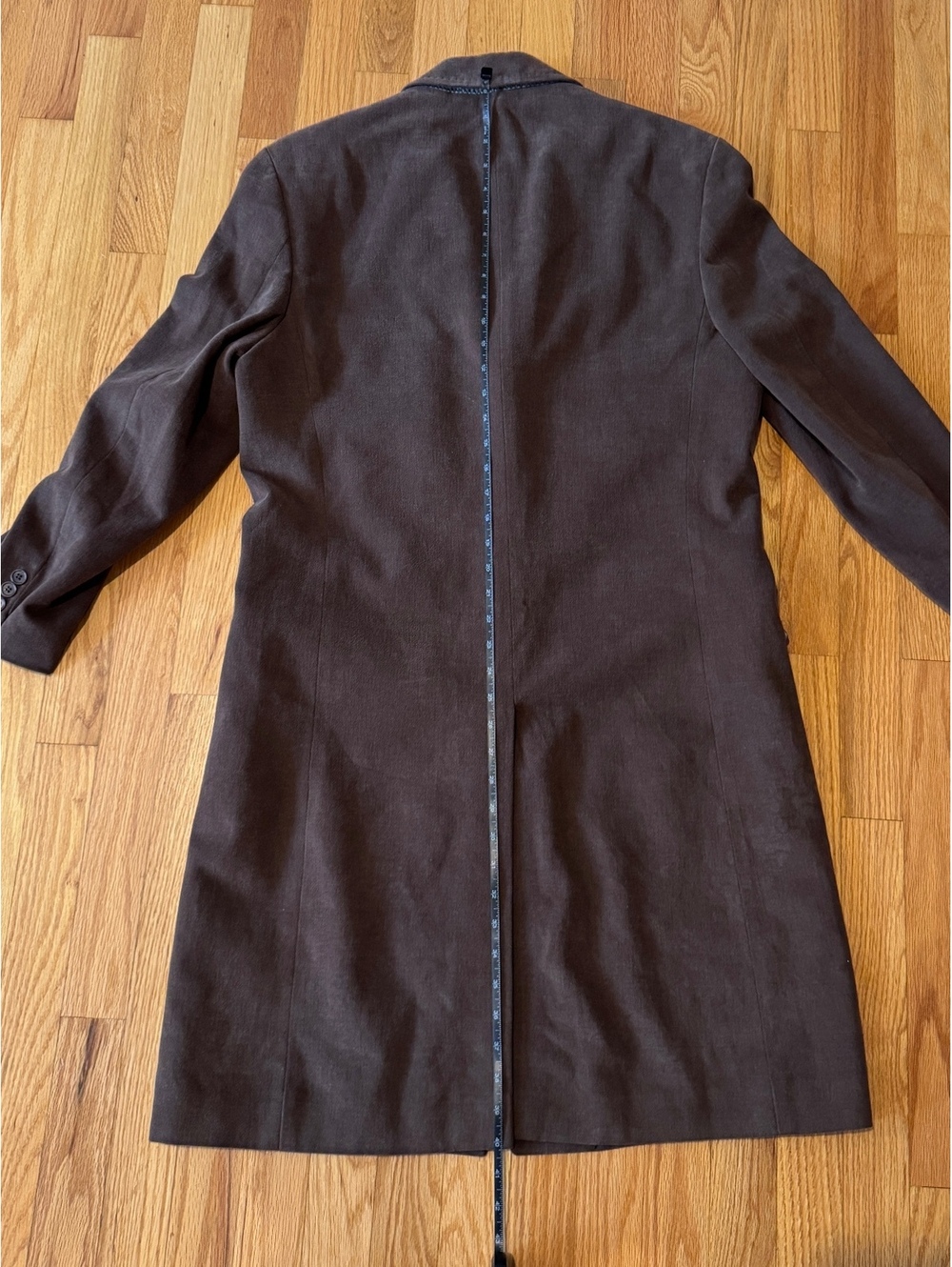 Vintage Zara Brushed Cotton Coat Medium - Picture 7 of 10